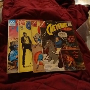 Cheyenne Kid 41 43 83 89 silver bronze age Charlton Comics lot run set western