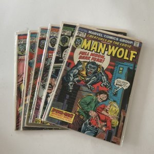 Creatures On The Loose 30-33 36 37 Lot Run Set Fine- Fn- 5.5 Marvel