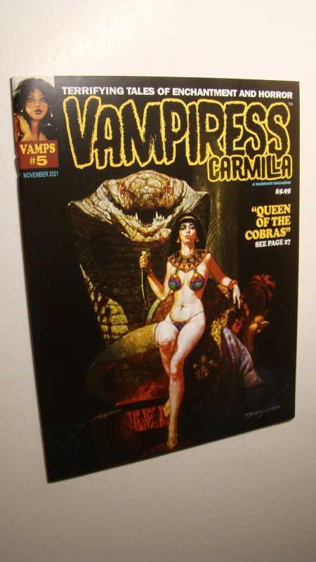 VAMPIRESS CARMILLA 5 *NEW NM+ 9.6* SANJULIAN ART WARREN CREEPY EERIE VAMPIRELLA 