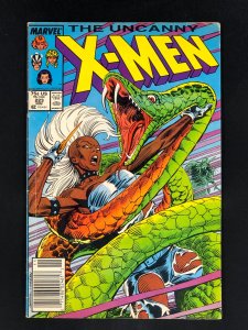 The Uncanny X-Men #223 Newsstand Edition (1987)