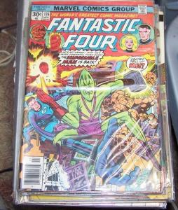 Fantastic Four #176 (Nov 1976, Marvel) impossible man is back 