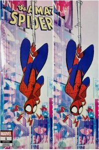 The Amazing Spider-Man #1 (9.6 2022) Baldari Variant Set