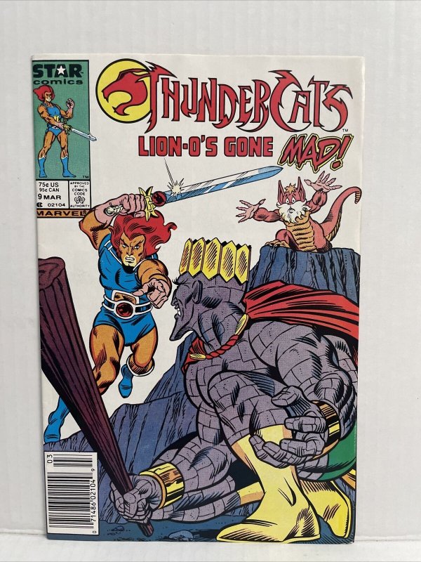 Thundercats #9 1st Print Newsstand