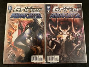 GRIFTER/MIDNIGHTER #1, 2 VFNM Condition