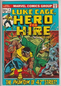 Luke Cage Hero for Hire #4 (Dec-72) NM- High-Grade Luke Cage