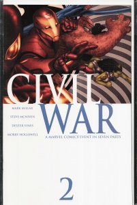 Civil War #2 (2006) Captain America
