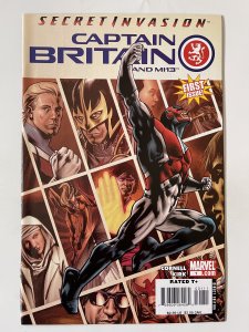 Captain Britain and MI:13 #1 - VF/NM (2008)