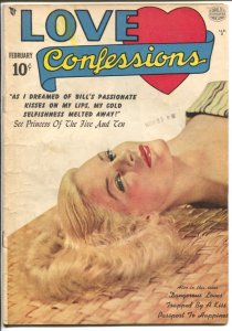 Love Confessions #3  1950 - Quality  -FN - Comic Book