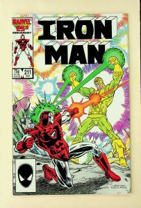 Iron Man #211 (Oct 1986, Marvel) - Fine/Very Fine