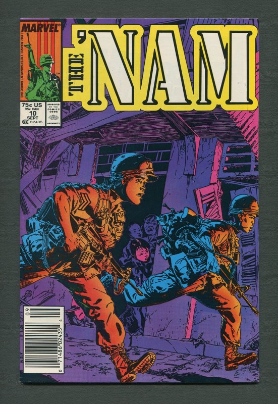 The Nam #10  /  9.2 NM- /  Newsstand  September 1987