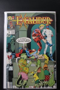 Excalibur #9 Newsstand Edition (1989)