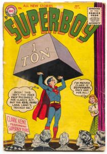 Superboy #65 1955- DC Silver Age- reading copy