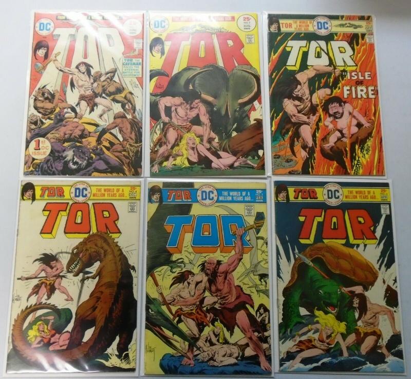 Tor (DC 1st Series) Set:#1-6, 4.0 (1975)