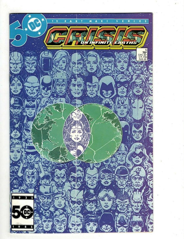 Crisis On Infinite Earths Complete DC Comics # 1 2 3 4 5 6 7 8 9 10 11 12 J510