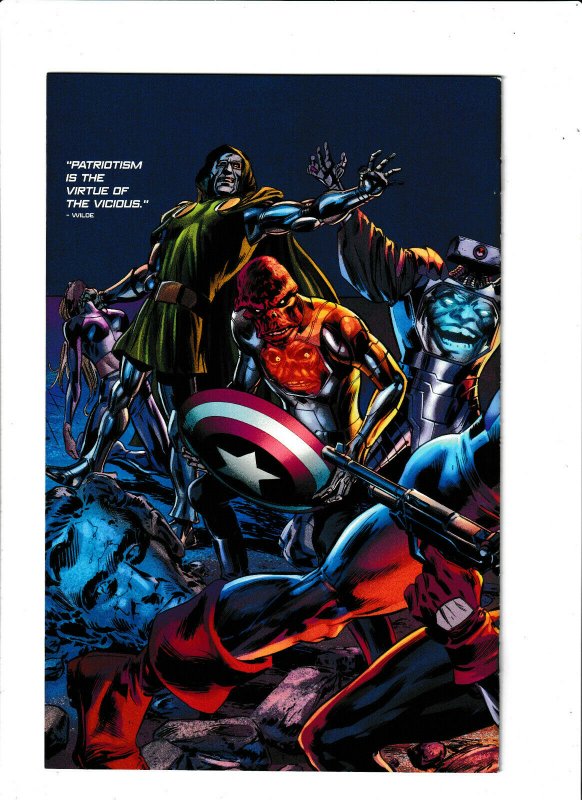 Captain America Reborn #5 NM- 9.2 Marvel Comics Avengers FF Namor 2010