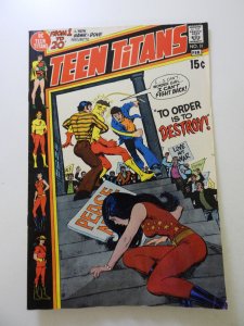 Teen Titans #31 (1971) VG- condition moisture damage