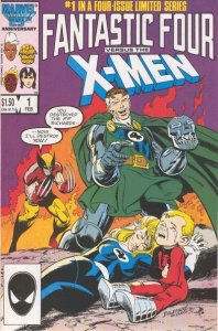 FANTASTIC FOUR VS X-MEN #01-04 (1987) TERRY AUSTIN | COMPLETE SERIES | 4 BOOKS