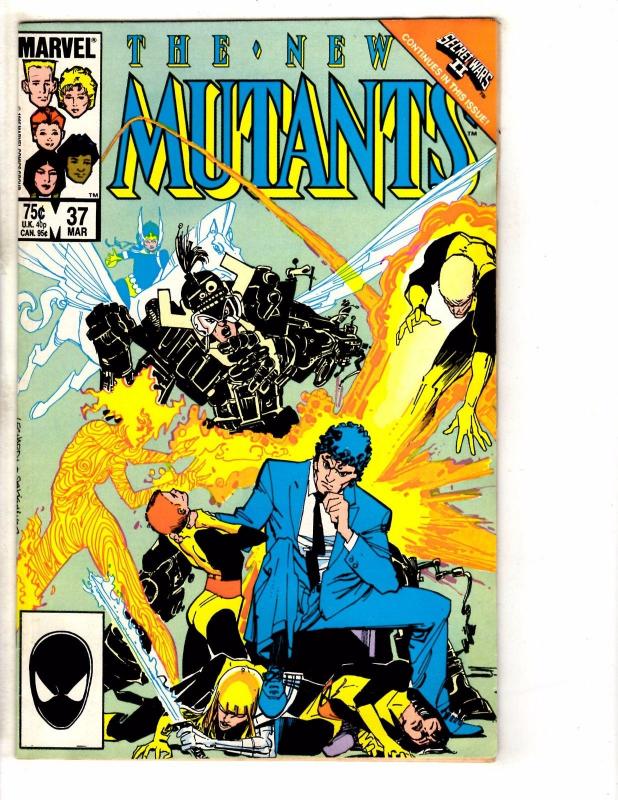 Lot Of 8 New Mutants Marvel Comic Books # 37 38 39 41 42 44 50 51 X-Men GJ1