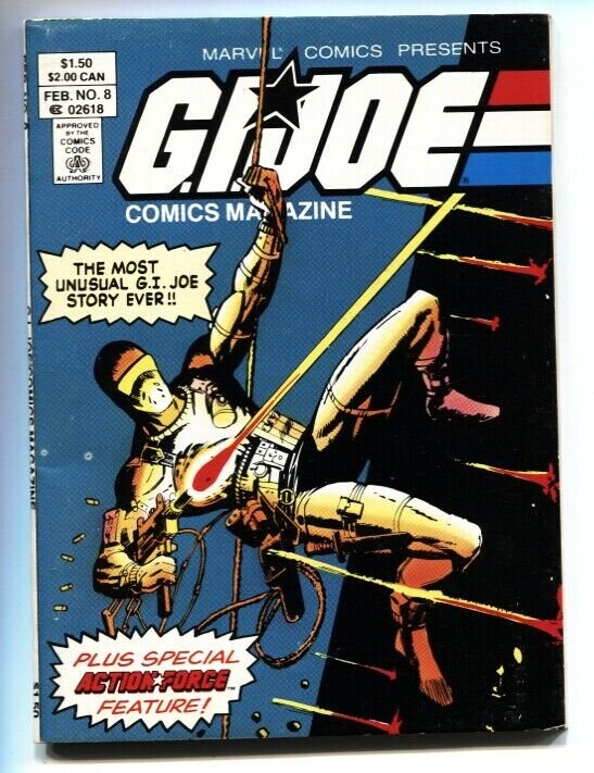 G.I. Joe Comics Magazine #8-Reprints #21-1st STORM SHADOW! Digest