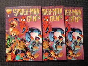 1996 SPIDER-MAN GEN 13 1st Printing Marvel / Image VF/NM 9.0 LOT of 3