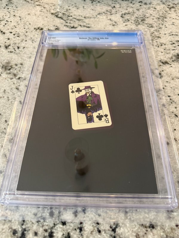 Batman The Killing Joke # 1 CGC Graded 9.8 DC Comic Book Joker Alan Moore JH24