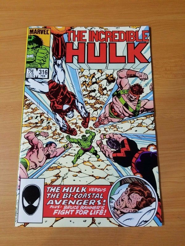 The Incredible Hulk #316 ~ NEAR MINT NM ~ 1986 MARVEL COMICS