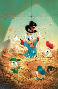 DUCK TALES #1 IVAN BIGARELLA LIMITED EDITION VIRGIN VARIANT W/COA DYNAMITE.