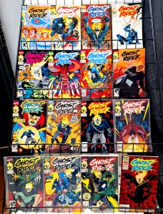 GHOST RIDER Lot VF or better 55 Diff Marvel Cable Gambit Spider-Man maybe X-Men