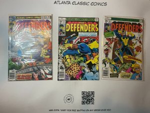 Lot Of 3 Comic Books Marvel The Defenders #62 63 64 Hulk Falcon 50 SM8