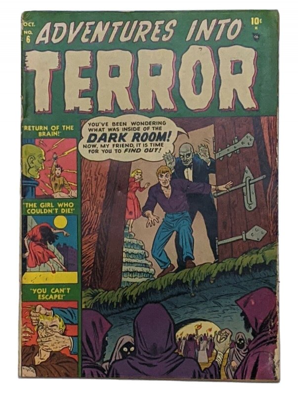 Adventures Into Terror #6 (Oct 1951, Atlas) Good 2.0 Russ Heath art 