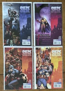 Siege #1,2,3,4 NM Set Marvel Comics 2010 Thor