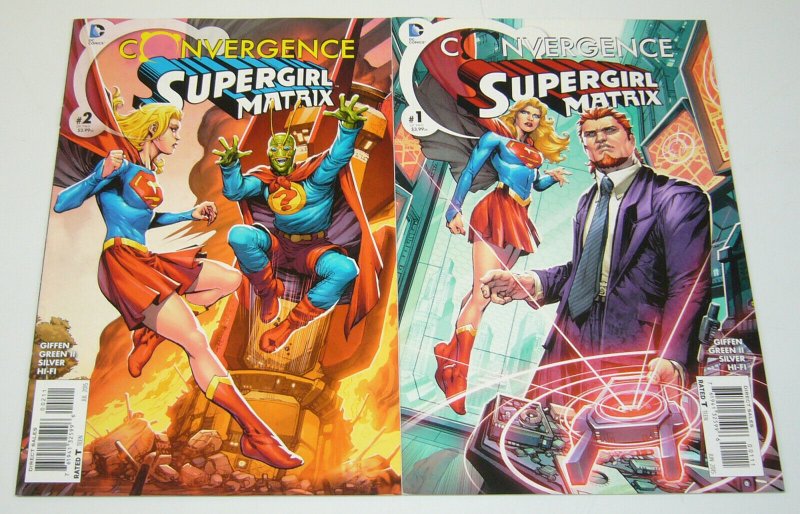 Convergence Supergirl: Matrix #1-2 VF/NM complete series - ambush bug giffen set