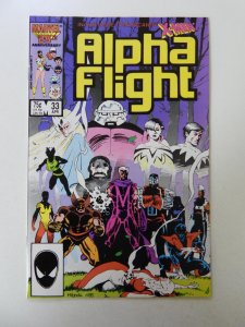 Alpha Flight #33 Direct Edition 1st appearance of Lady Deathstrike VF- condition