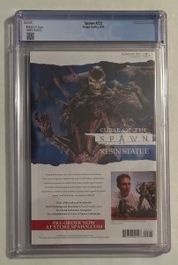 Spawn #223 CGC 9.2 White Pages Walking Dead #1 Homage Todd McFarlane