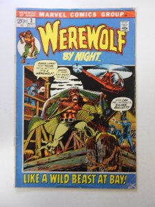 Werewolf by Night #2 (1972) VG condition