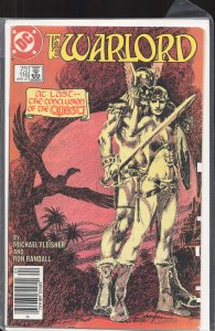 Warlord #116 Newsstand Edition (1987) Warlord