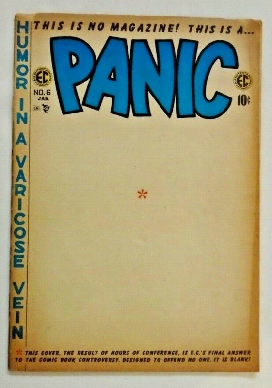 Panic (EC) #6 vg 