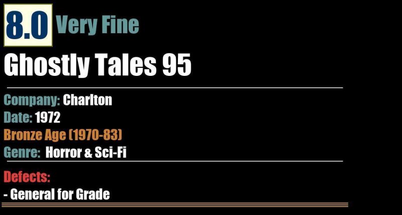 Ghostly Tales #95 (1972) Charlton Bronze-Age Horror comic