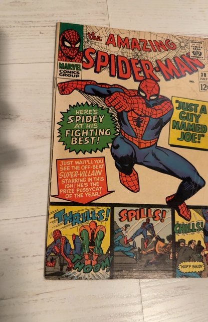 The Amazing Spider-Man #38 (1966)Just a guy named joe