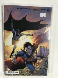 Batman / Superman: World's Finest #6 Hairsine Cover (2022) Superman and Batma...