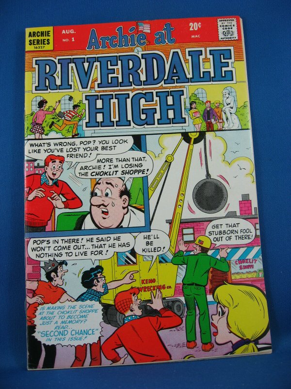 ARCHIE AT RIVERDALE HIGH 1 VF+ 1972