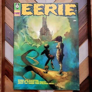 EERIE #27 VF- (Warren 1970) Sparling BUDDY SAUNDERS Vaughn Bode Painted Cover!