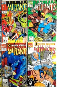 *The New Mutants v1 (1988) 90-97, 8 high grade books