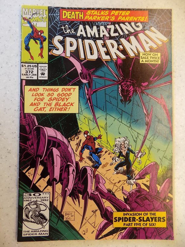 AMAZING SPIDER-MAN # 372 MARVEL ACTION ADVENTURE