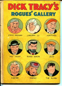 Dick Tracy Four Color Comics #163-Dell-Chester Gould crime art-Rogues Gallery-VG