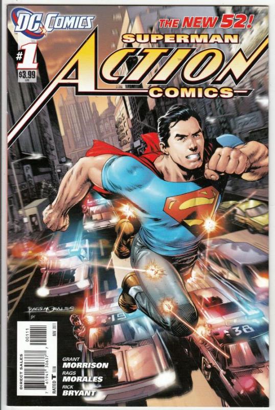 Action Comics #1 (Nov-11) NM High-Grade Superman