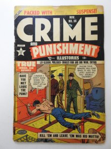 Crime and Punishment #56 (1952) Fair/Good Condition!