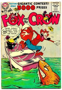 FOX and the CROW #34 (Aug1956) 5.0 VG/FN  36 Pgs of Madcap Jim Davis Hijinx!