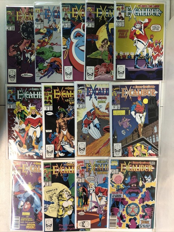 Excalibur (1989) Complete Consequential Set # 1-50 (VF/NM) Marvel Comics
