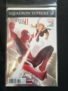 SQUADRON SUPREME 5PC (VF/NM) ISSUES #7, 9-12, SPIDER-MAN, CIVIL WAR II 2016